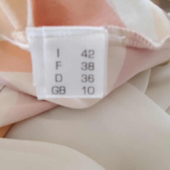 Studio by Cantarelli Spaghetti strap sun dress with  liner Sz 6 (Italian Sz 42) - Picture 6 of 9